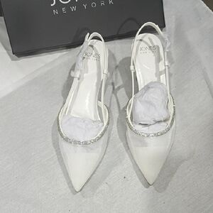 Jones New York Women's Elegant White Heels